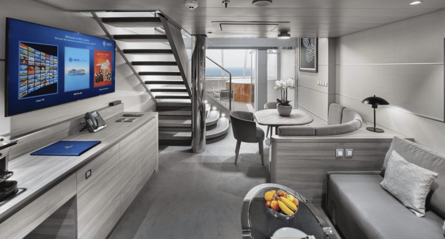 Люкс MSC Yacht Club на MSC Splendida